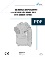 Notice de Montage Et D'Utilisation Compresseur Dürr Dental Bulle Pour Cabinet Dentaire