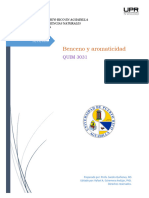 Guia de Estudio BENCENO AROMATICIDAD Y REACCIONES