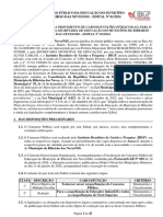 00 - EDITAL CONCURSO PÚBLICO EDUCAÇÃO RIBEIRÃO DAS NEVES - Final