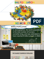 Global Population and Mobility