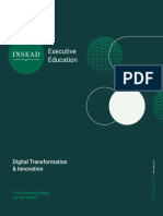 Leading Digital Transformation and Innovation-INSEAD