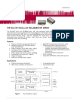 SCA100T Inclinometer Datasheet 8261800A