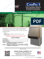 Marvair Compac External Economizer Installation Manual