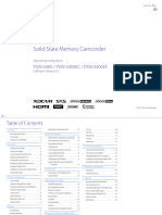 Solid-State Memory Camcorder: PXW-X400 / PXW-X400KC / PXW-X400KF