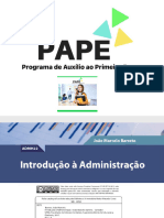 Continuação Introdução À Administração