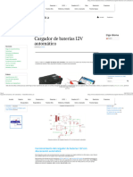 Cargador de Baterías 12V Automático - OnubaElectrónica - Es