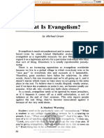 What Is Evangelism?: by Michael Green