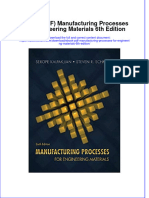 Full Download Ebook Ebook PDF Manufacturing Processes For Engineering Materials 6th Edition PDF