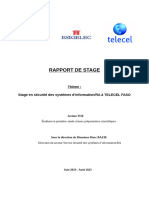 Rapport de Stage