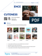 The Science of Cuteness British English Teacher