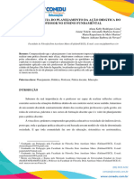 A Relevância Do Planejamento Da Ação Didática Do Profesor No Ensino Fundamental - See - Ac