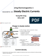 EC2105 Lecture 8 Steady E Current