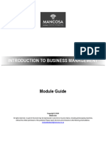 Generic - Introduction To Business Management