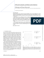 Practical Application of Fractal Analysis: Problems and Solutions