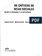 Gaeta - Gentile - Lucero - Aspectos Criticos de Las Ciencias Sociales - Pag 47 A 69 y 105 A 129