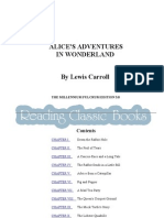 Alices Adventures in Wonderland by Lewis Carroll