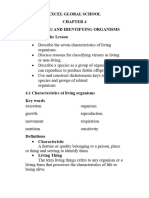 Chapter 4 - Grouping and Identifying Organisms Notes