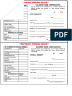 SOLENNE Temporary Sales Invoice