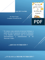 Clase # 5 Nutrición Normal Del Recien Nacido