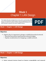 Week 1 - LAN Design Module