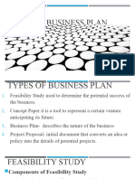 TYPES OF BUSINESS PLAn g9