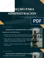 Diapositivas Derecho para Administración II Semana