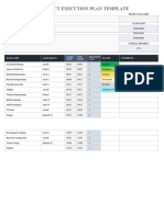 Engineering Project Execution Plan