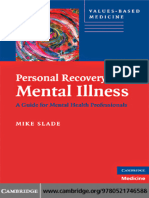 Personal Recovery and Mental Illness