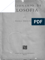 ABBAGNANO, Nicola, Diccionario de Filosofía