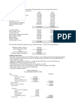 Sample Problems Cash Flow Analysis