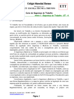 ST - 4 - Segurança Do Trabalho - Módulo - I - Por Fernando Costa