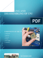 Assembling and Disassembling of Cpu