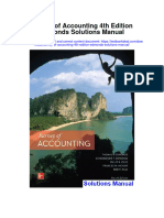 Survey of Accounting 4Th Edition Edmonds Solutions Manual Full Chapter PDF