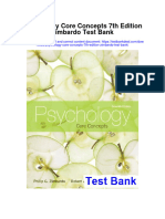 Psychology Core Concepts 7Th Edition Zimbardo Test Bank Full Chapter PDF