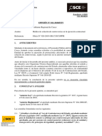 Opinión 012-2020 - GOB REG CUSCO - Sometimiento A Medios de Solución de Controversias de La Ejecución Contractual