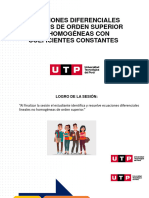 S07.s1 - Material. Ecuaciones Lineales de Orden Superior No Homogeneas Con Coeficinetes Constantes