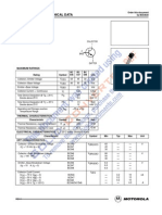 NPN Silicon: Semiconductor Technical Data