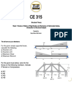 Week 1 Review of Statics and Mechanics Introduction To TOS