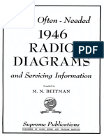 Most Often Needed: 1946 Radio Diagrams