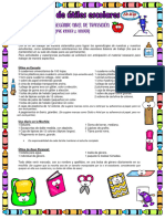 Lista de Útiles Escolares 2024 (NT1-NT2)