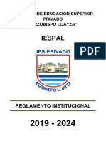 Reglamento Institucional 2022