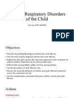 Chronic Respiratory Disorders