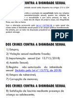 Aula 11 - Crimes Contra A Dignidade Sexual