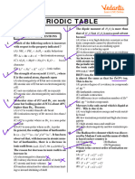 Periodic Classification of Elements