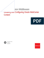 Installing and Configuring Oracle Webcenter Content