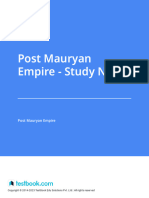 Post Mauryan Empire - Study Notes