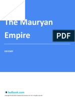 The Mauryan Empire - Study Notes