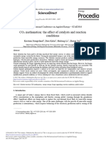 CO2 Methanation - The Effect of Catalysts and Reaction Conditions