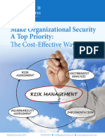 Make Organizational Security A Top Priority The Cost Effective Way