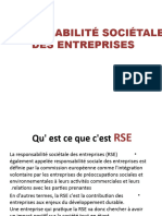 Responsabilité Sociétale Des Entreprises